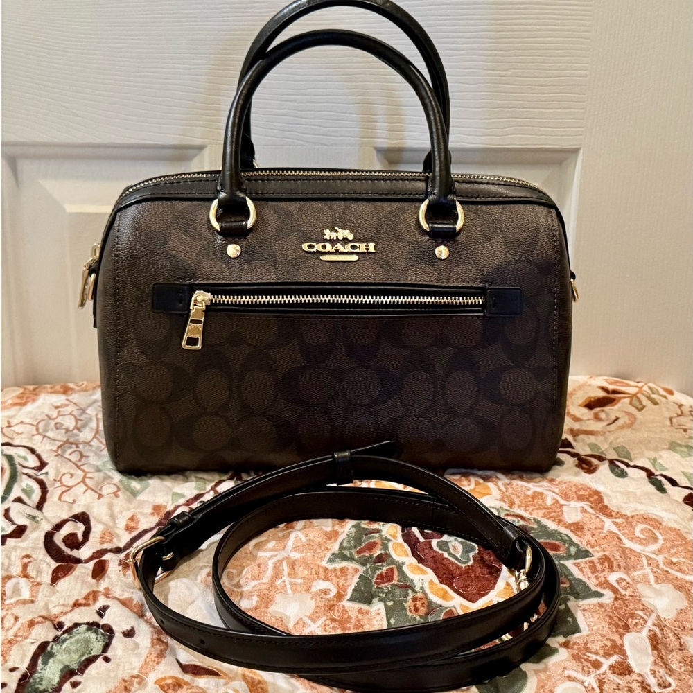 Coach Rowan in Signature Canvas